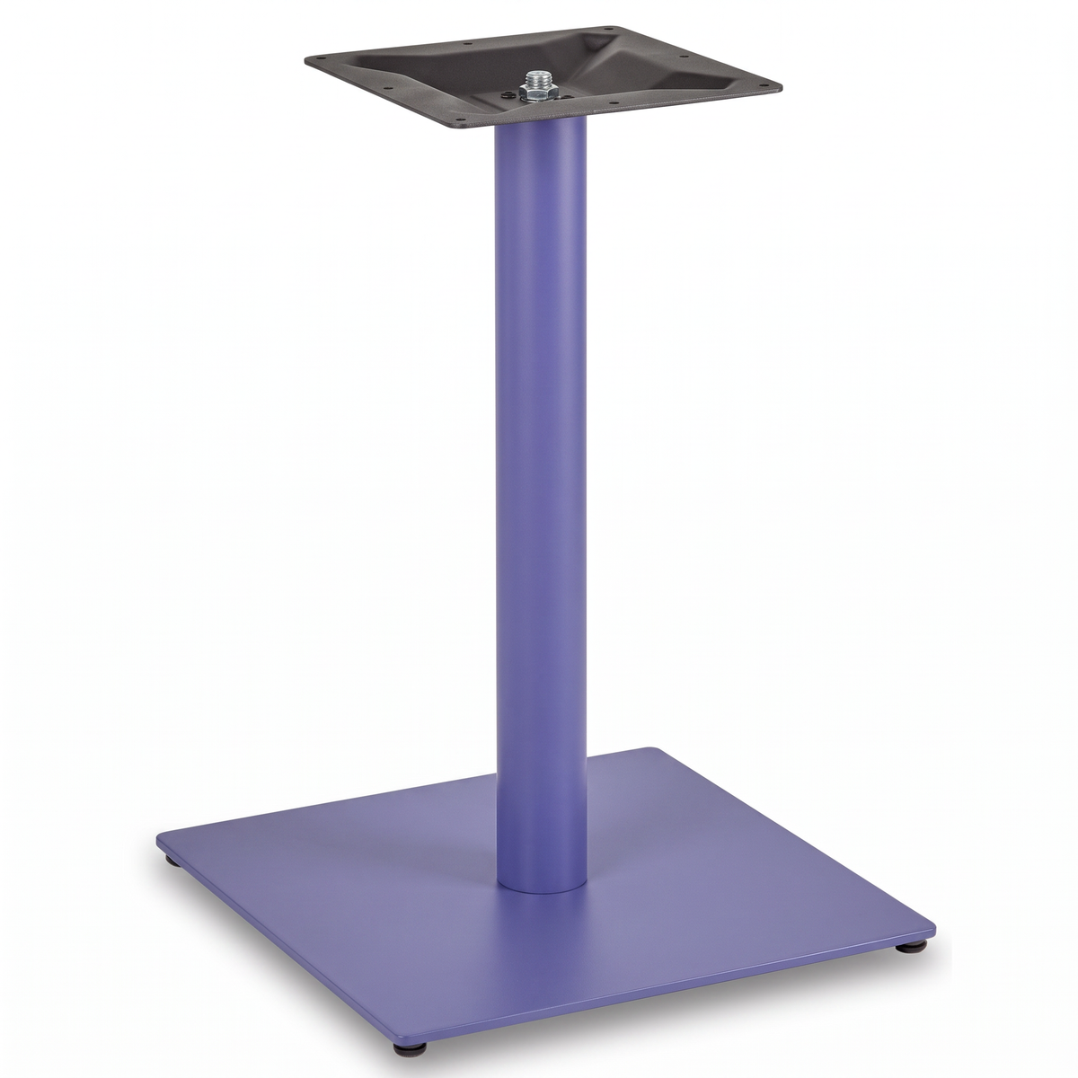 Profile Large Square Cast Iron Table Base - Powdercoated