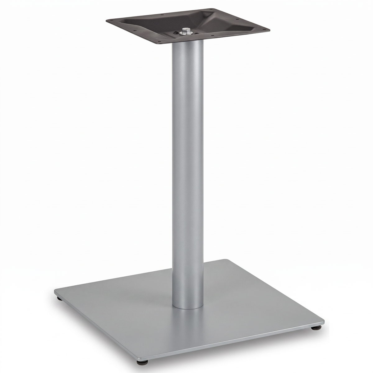 Profile Large Square Cast Iron Table Base - Powdercoated