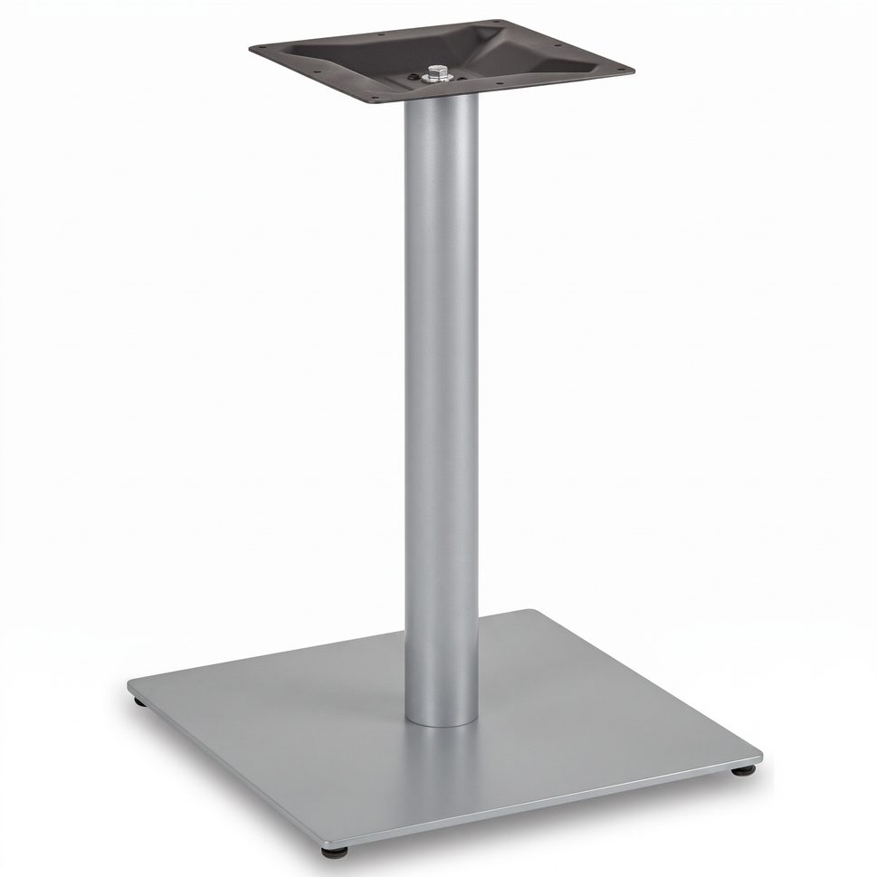 Profile Large Square Cast Iron Table Base - Powdercoated