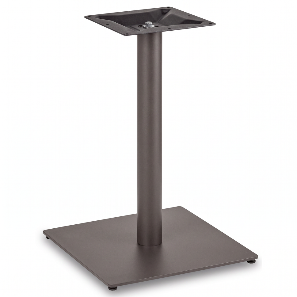 Profile Large Square Cast Iron Table Base - Powdercoated