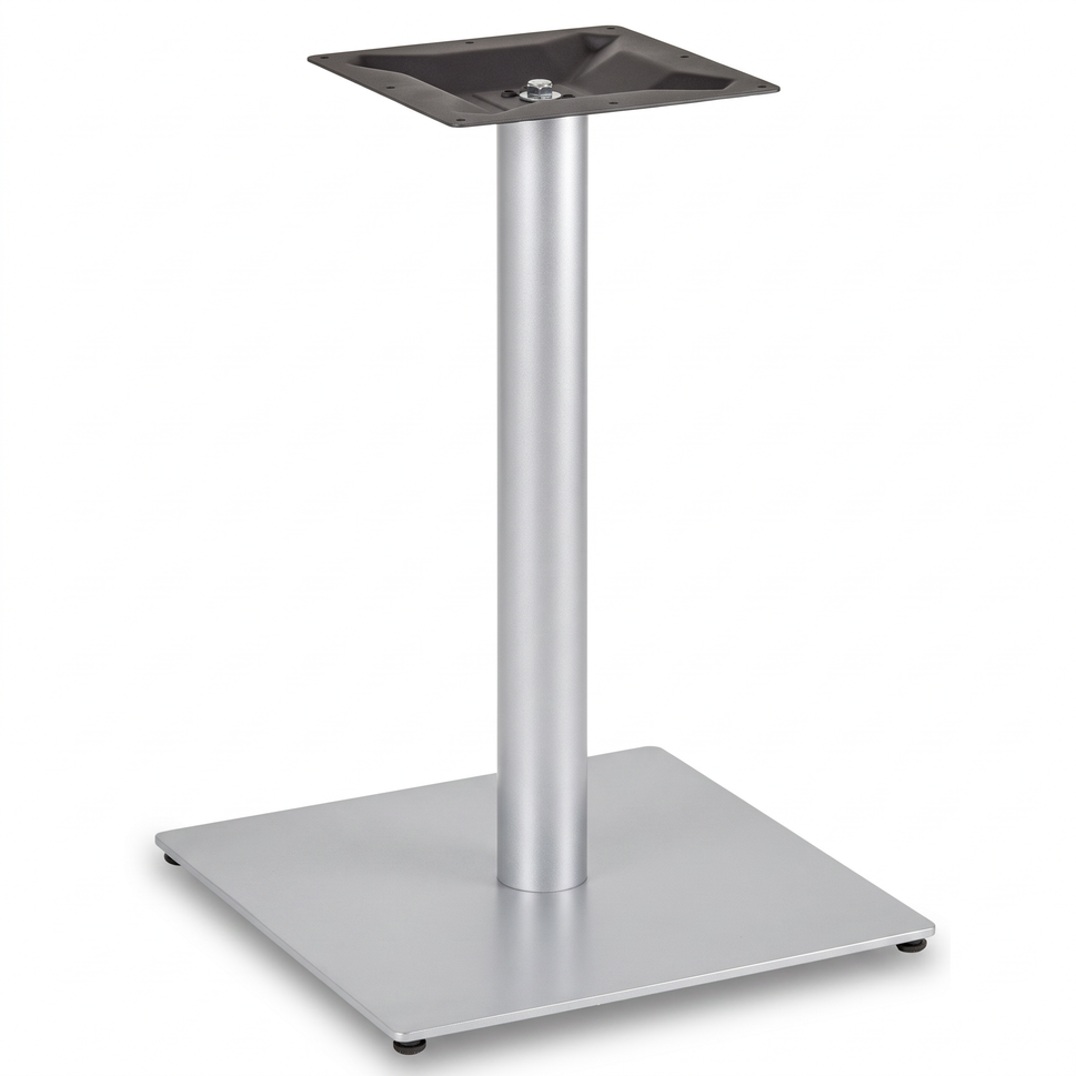 Profile Large Square Cast Iron Table Base - Powdercoated