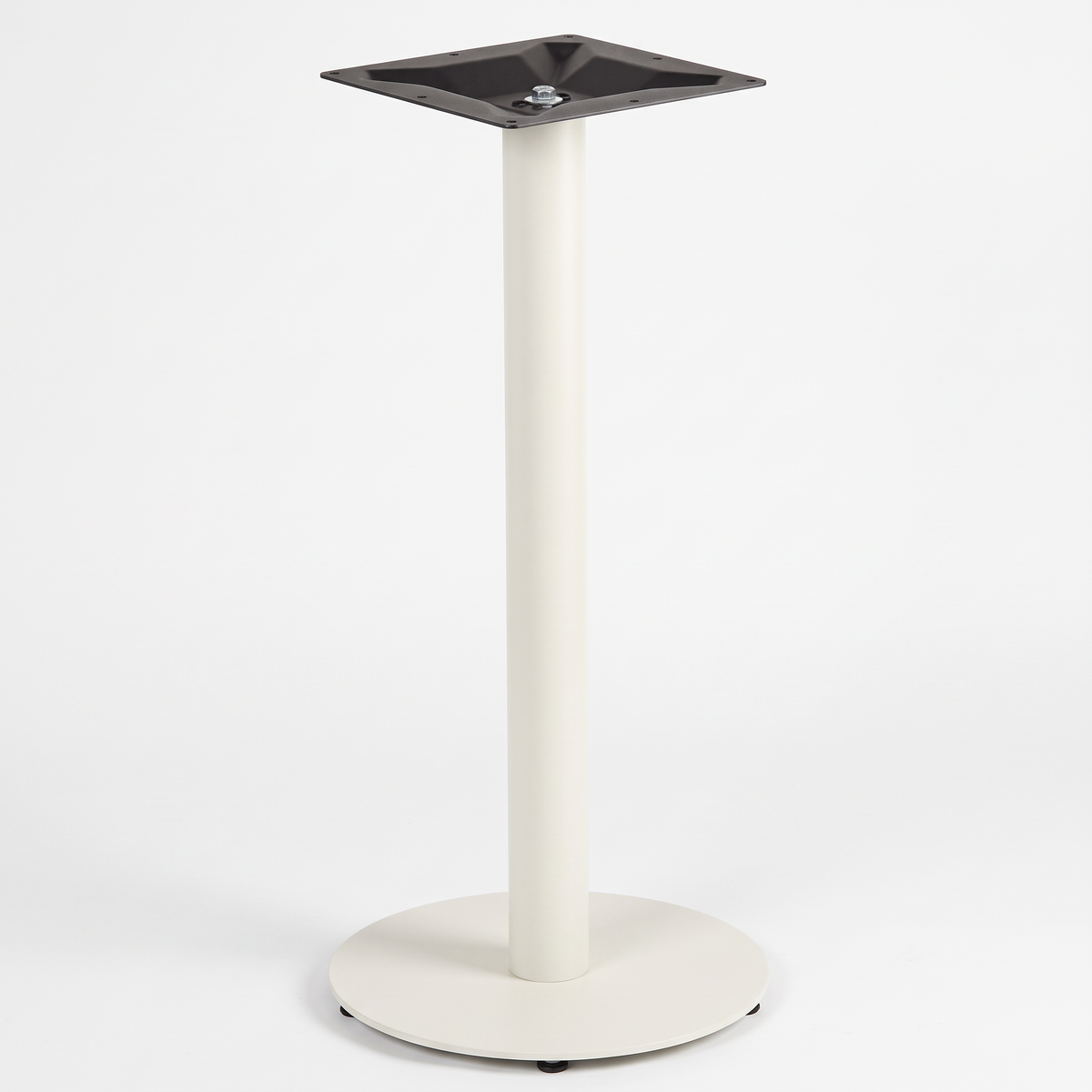 Profile Small Round Cast Iron Table Base - Powdercoated