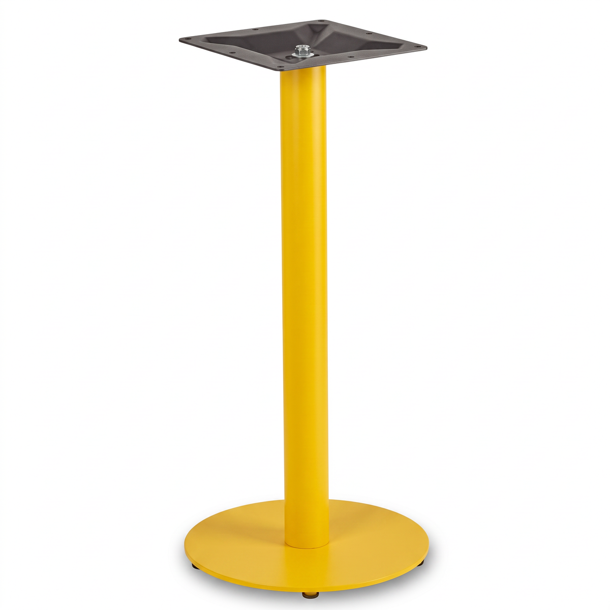 Profile Small Round Cast Iron Table Base - Powdercoated