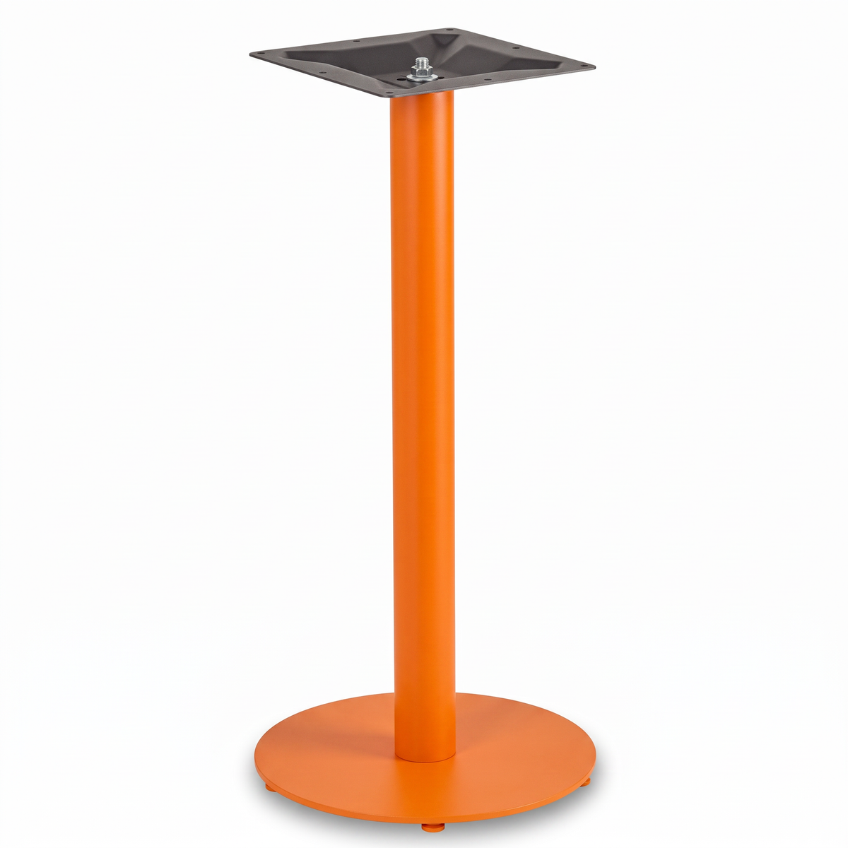 Profile Small Round Cast Iron Table Base - Powdercoated