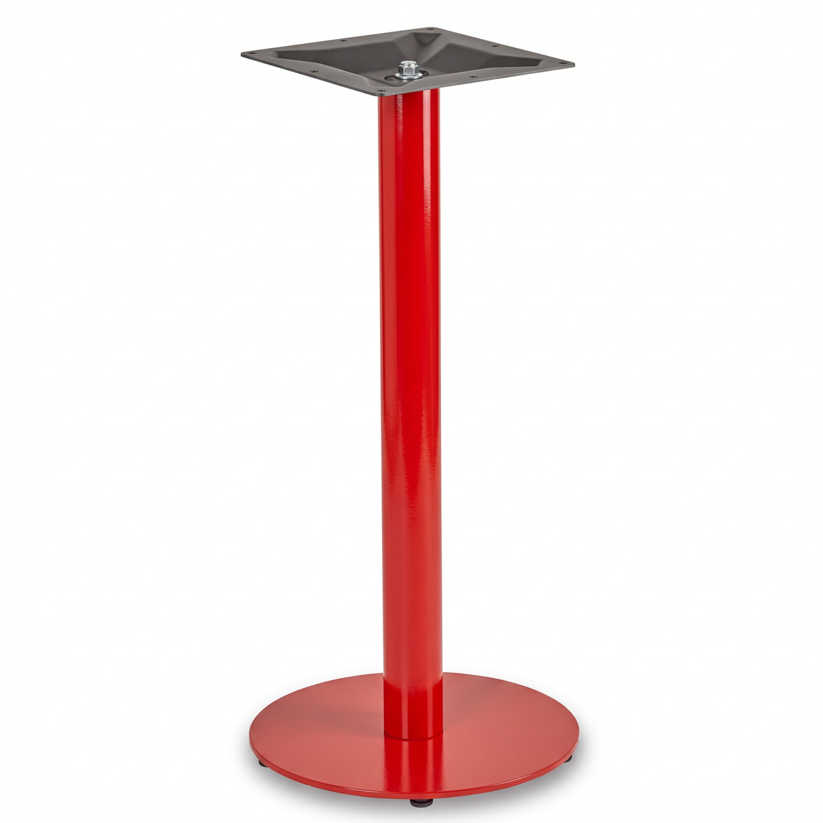 Profile Small Round Cast Iron Table Base - Powdercoated