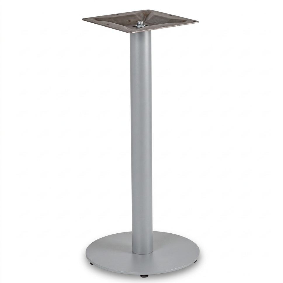 Profile Small Round Cast Iron Table Base - Powdercoated