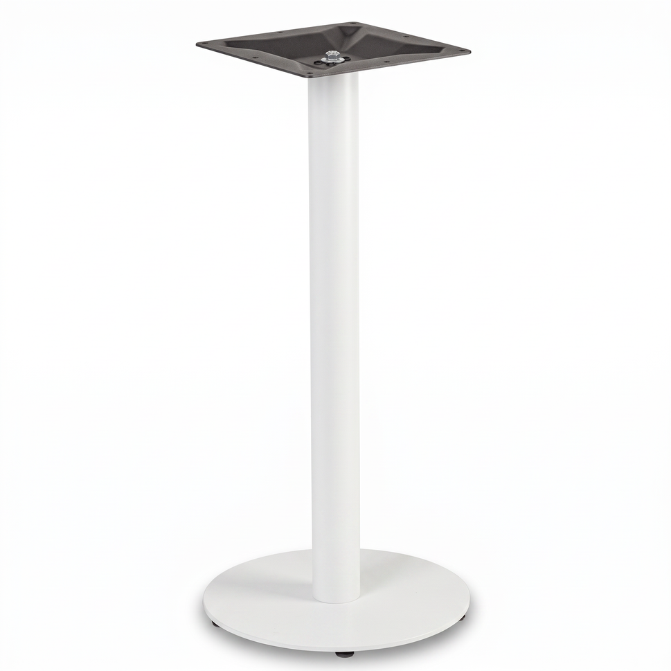 Profile Small Round Cast Iron Table Base - Powdercoated