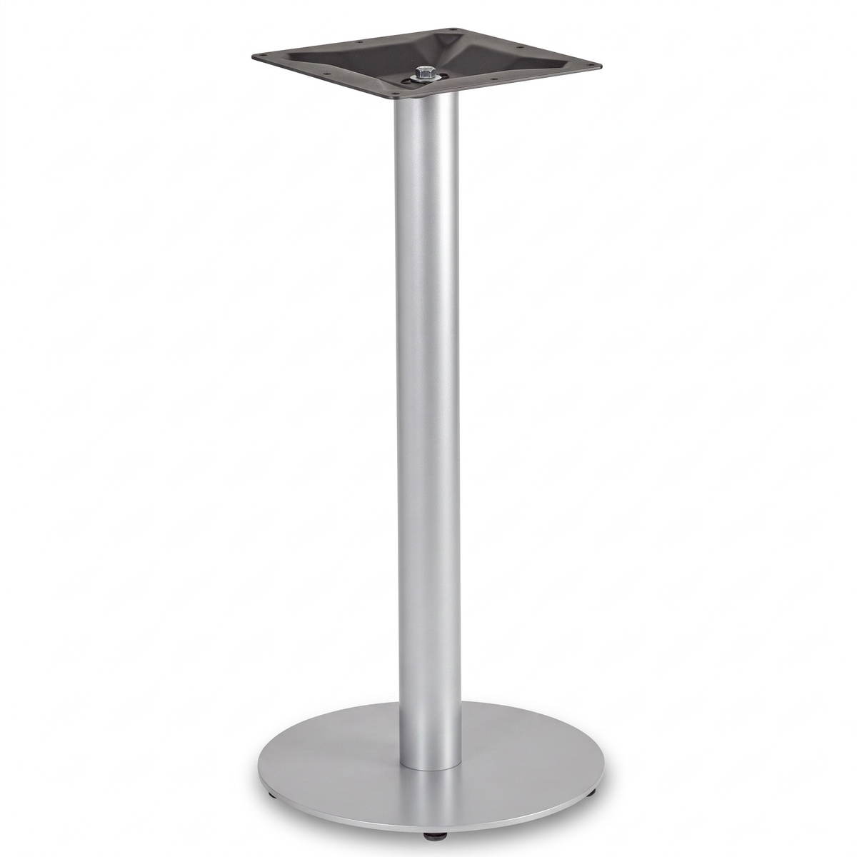 Profile Small Round Cast Iron Table Base - Powdercoated