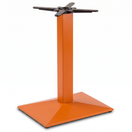 Switch Pyramid Rectangular Single Pedestal Cast Iron Table Base - Powdercoated 1 image