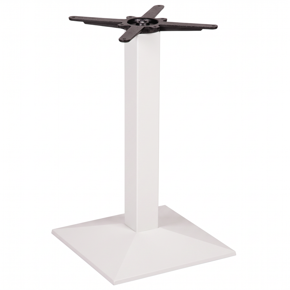 Pyramid Square Cast Iron Table Base - Powdercoated