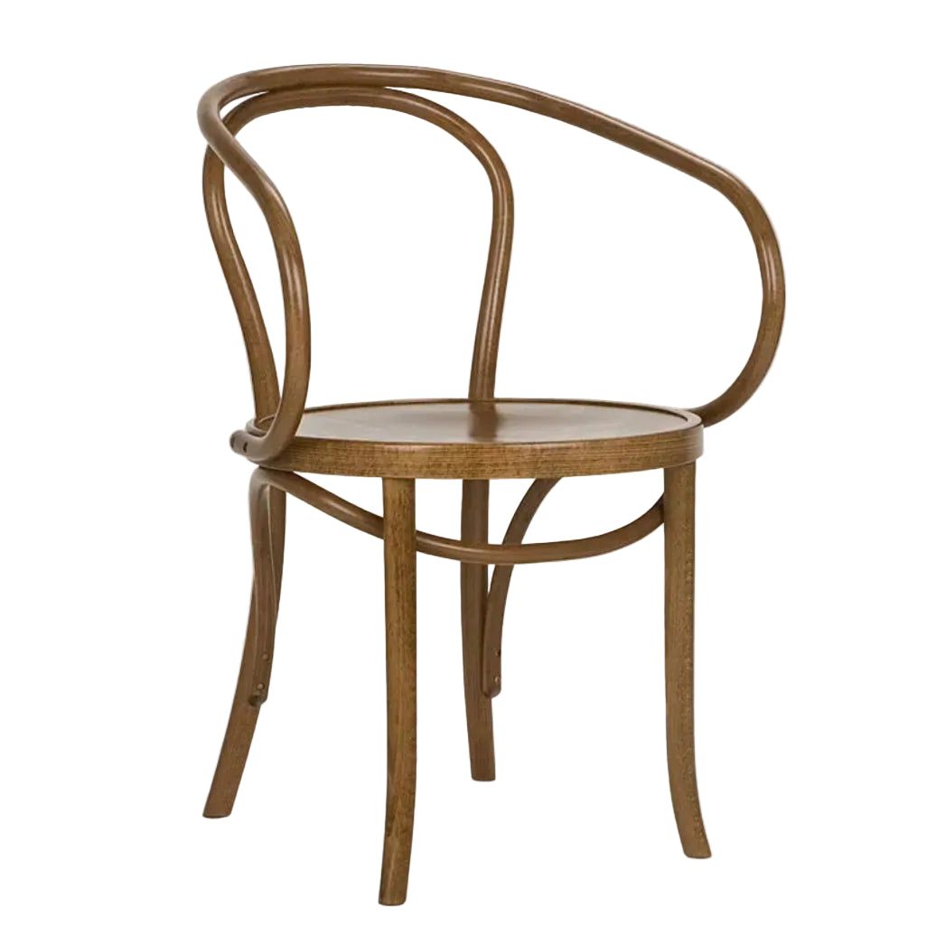 Ella Wooden Upholstered Armchair