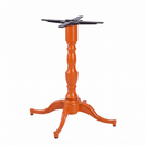 Switch Queen Anne Ornate Four Leg Cast Iron Table Base - Powdercoated 1 image