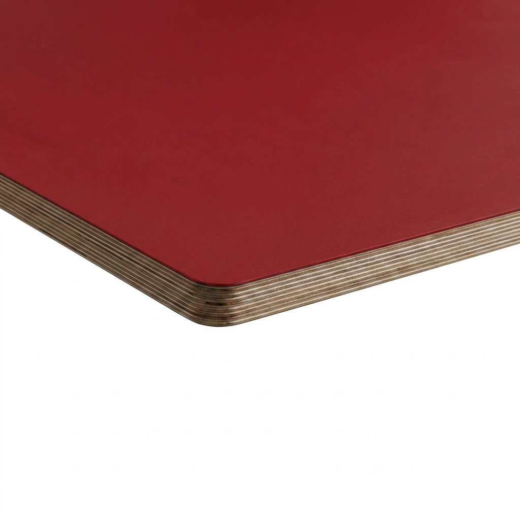 Rosso Red Laminate Table Top - 25mm