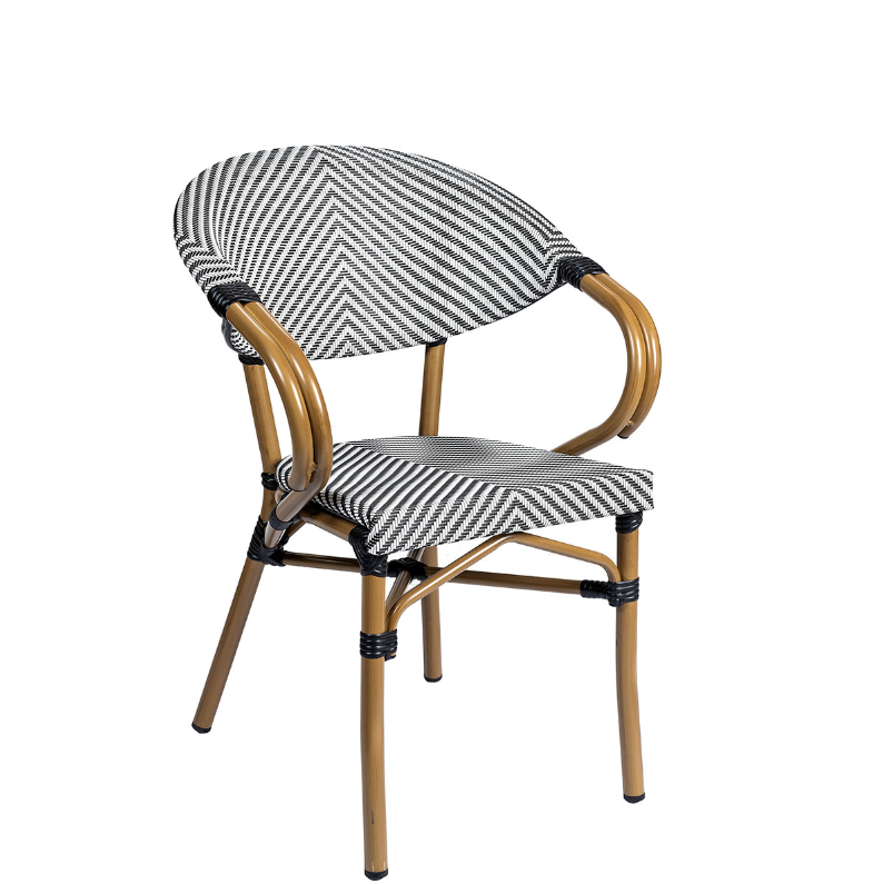 Elena Outdoor Bistro Stacking Side Chair