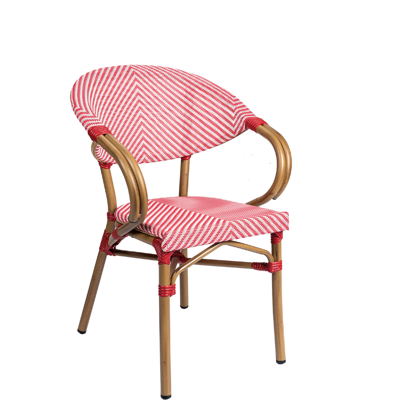 Elena Outdoor Bistro Stacking Side Chair