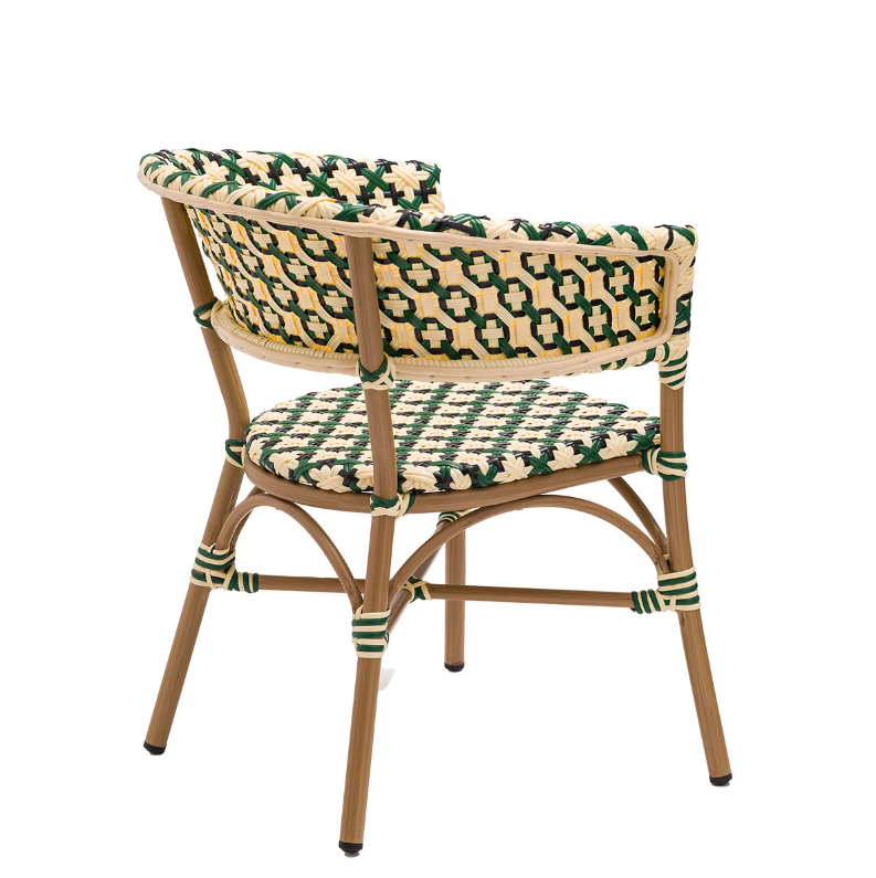 Rose Outdoor Stacking Bistro Armchair