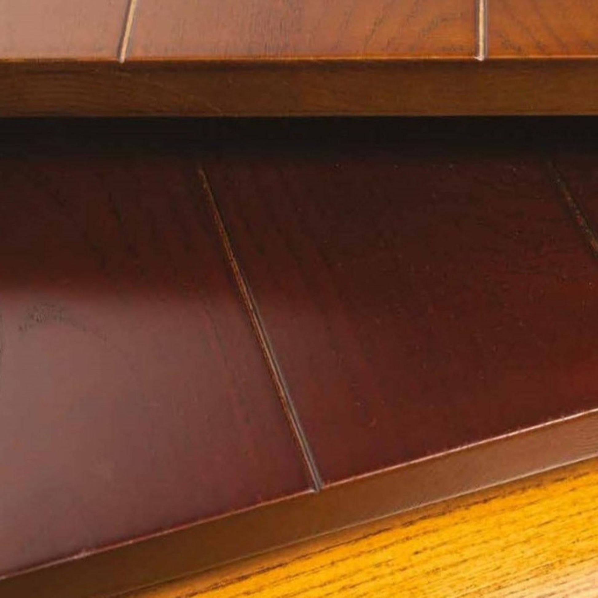 Slat Solid Wood Table Top - Light Oak - 25mm