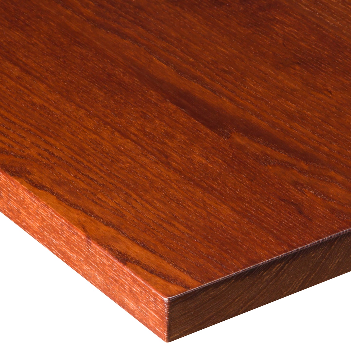 Cherry Ash Stained Solid Wood Table Top - 25mm