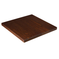 Walnut Ash Stained Solid Wood Table Top - 34mm