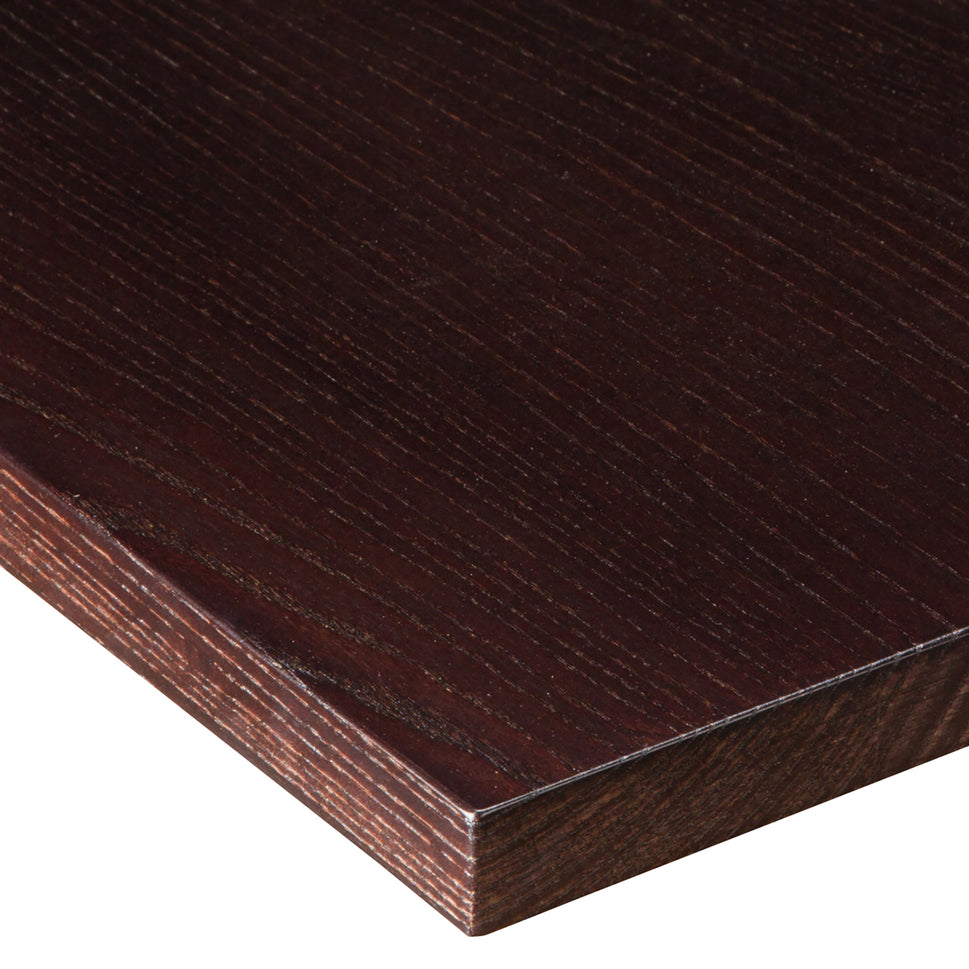 Wenge Ash Stained Solid Wood Table Top - 34 mm