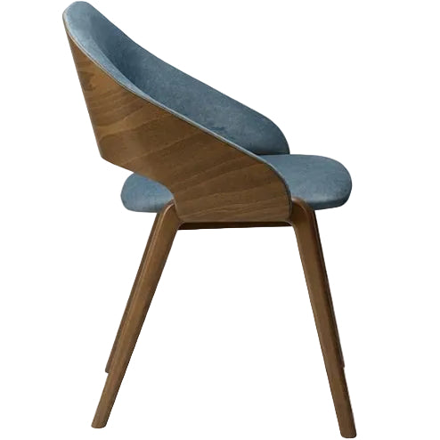 Lane Wooden Upholstered Side Chair