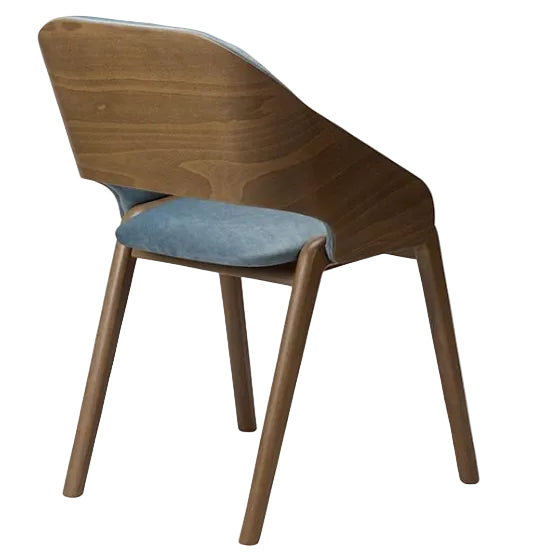 Lane Wooden Upholstered Side Chair