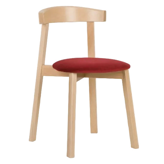 Turnham Wooden Upholstered Side Chair