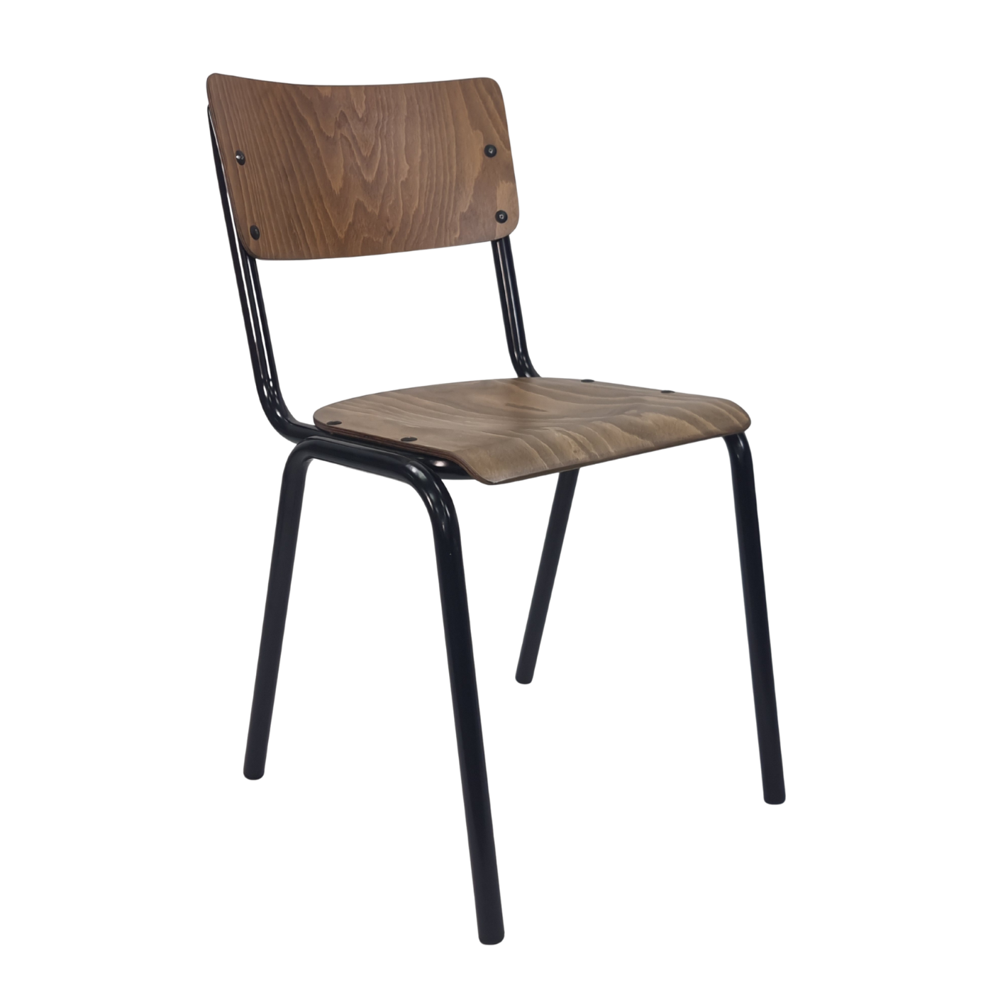 Varsity Industrial Metal Side Chair