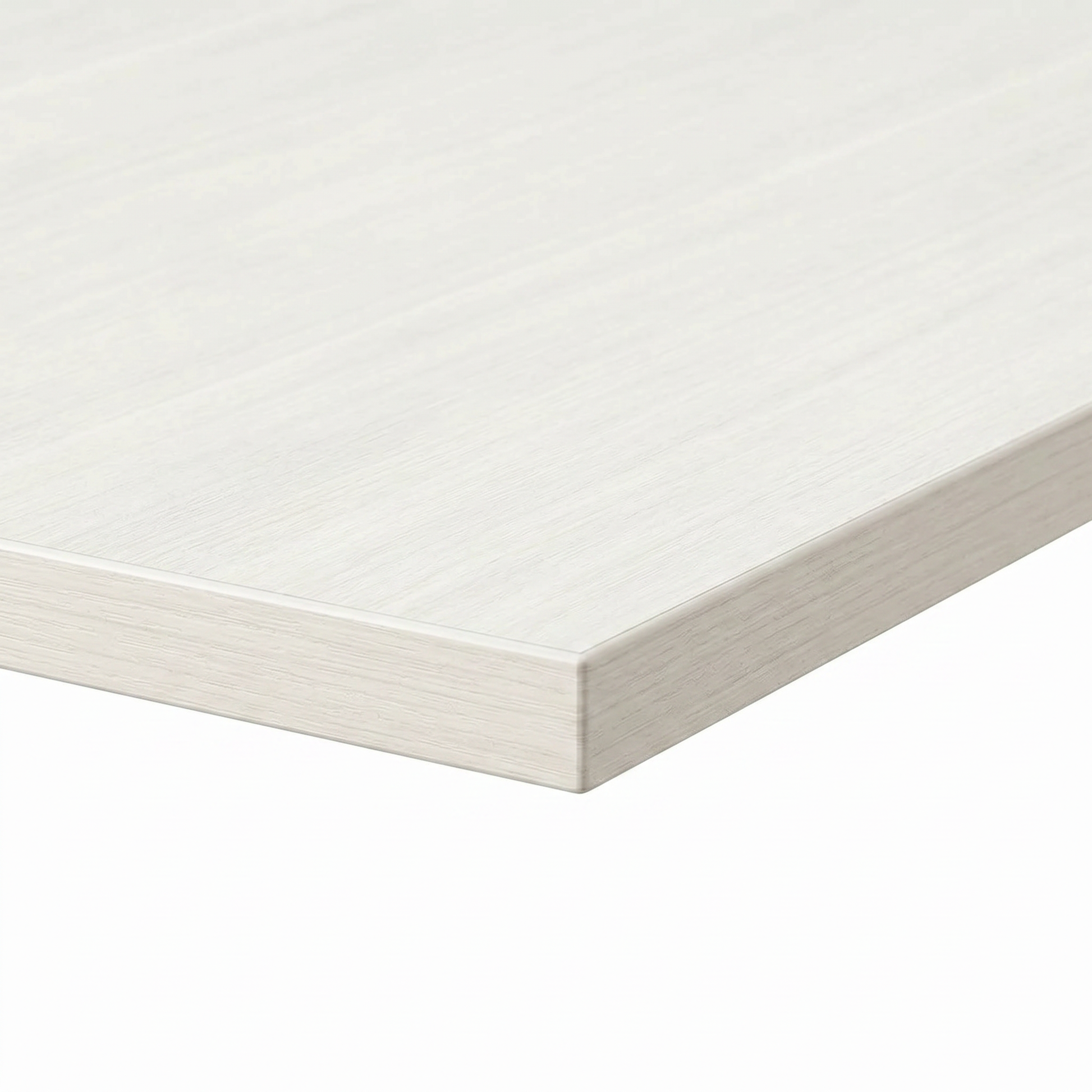 White Fineline Restaurant Laminate Table Top - 25mm