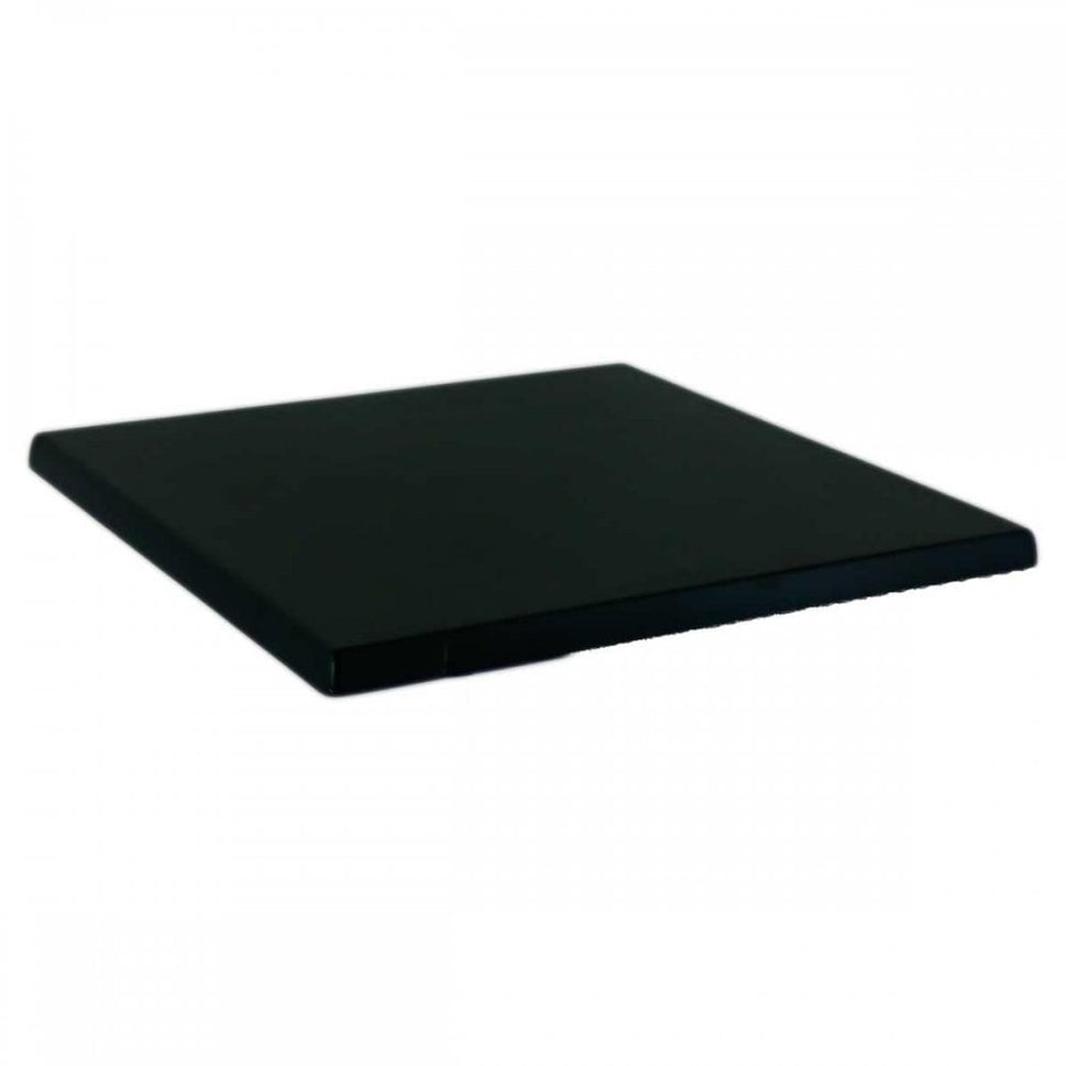 Black Werzalit Outdoor Table Top