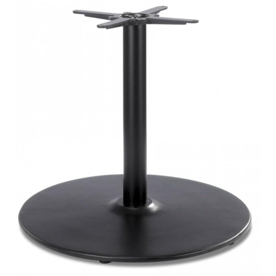Dome Large Round Black Cast Iron Table Base