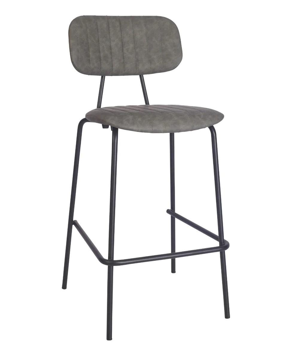 Aylesbury Upholstered Medium Height Bar Stool
