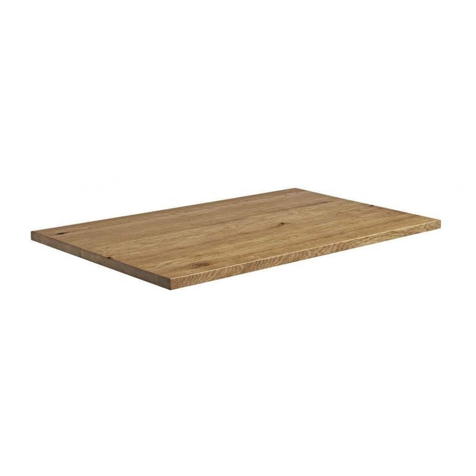 Rustic Antique Solid Oak Wood Table Top - 32mm
