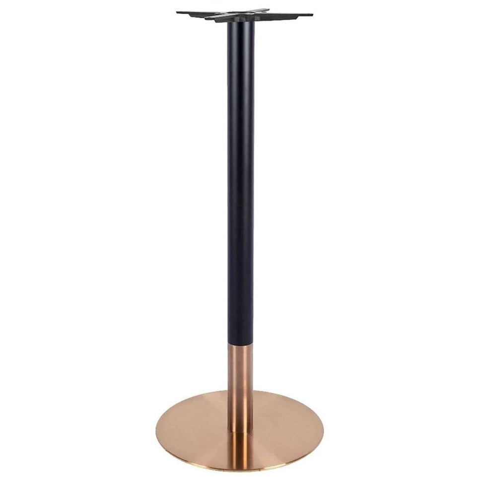 Zeus Rose Gold Table Base - Small