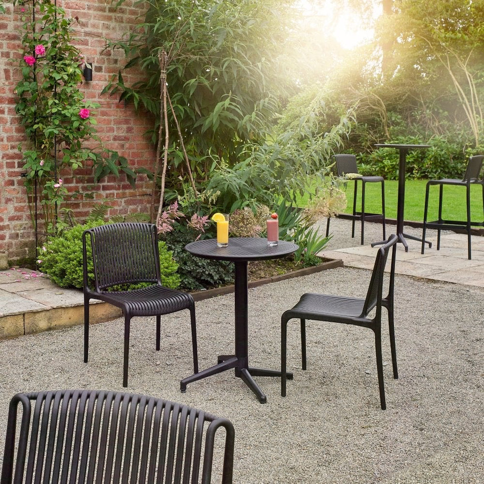 Boom Flip Bistro Round Table 600mm Round