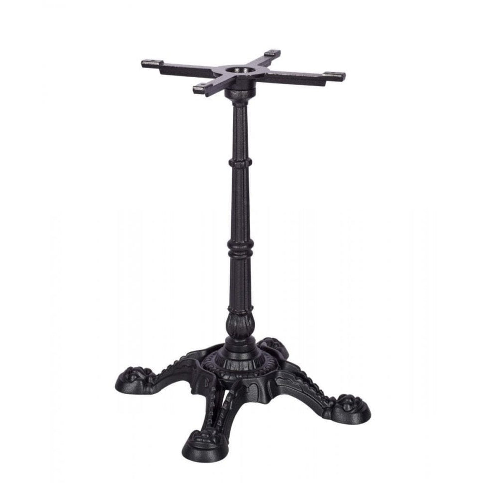 Bistro Ornate Large Four Leg Cast Iron Table Base