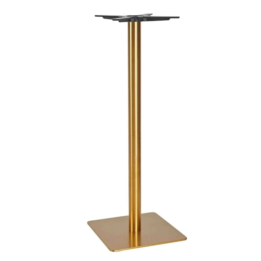 Zeus Square Brass Table Base - Small