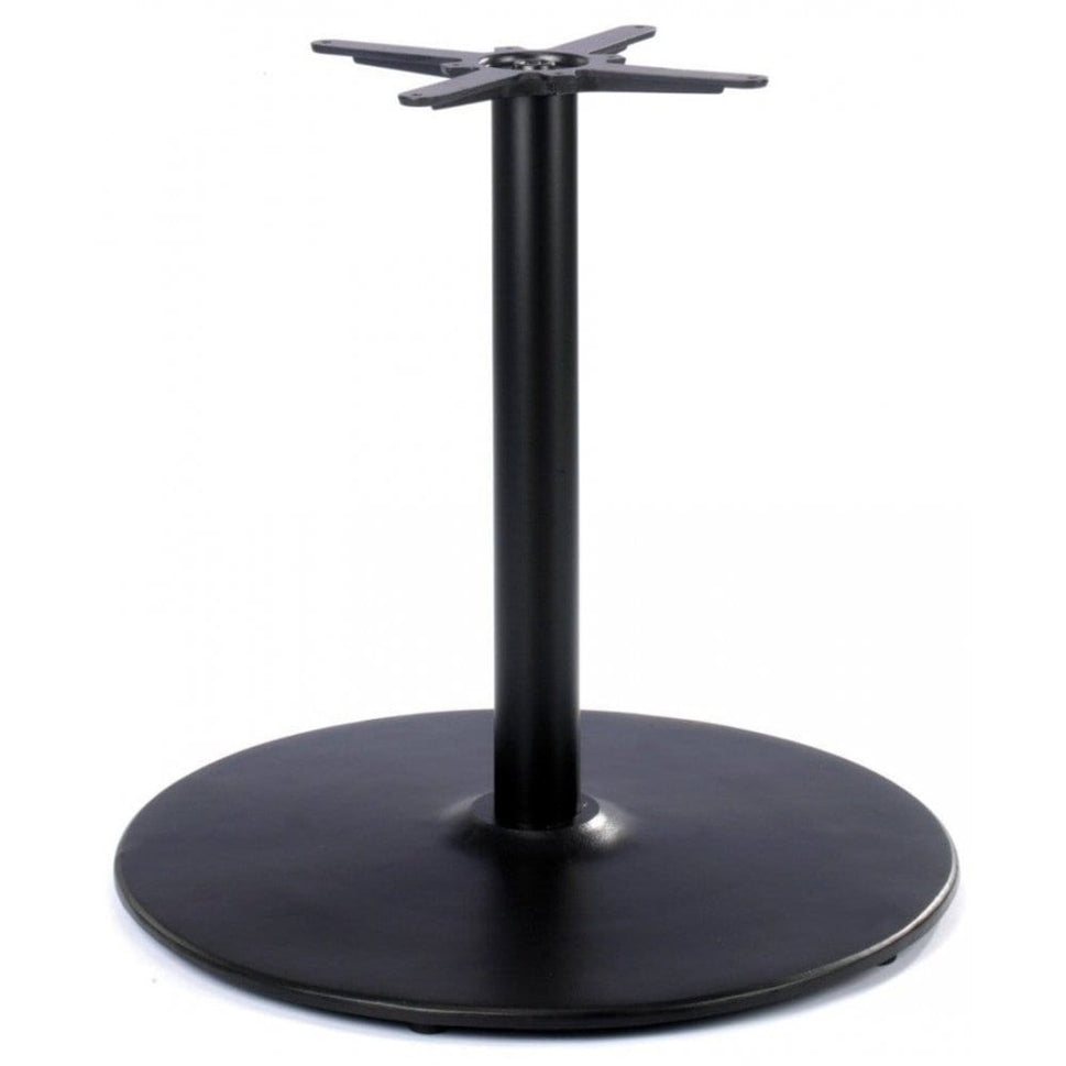 Dome Large Round Black Cast Iron Table Base