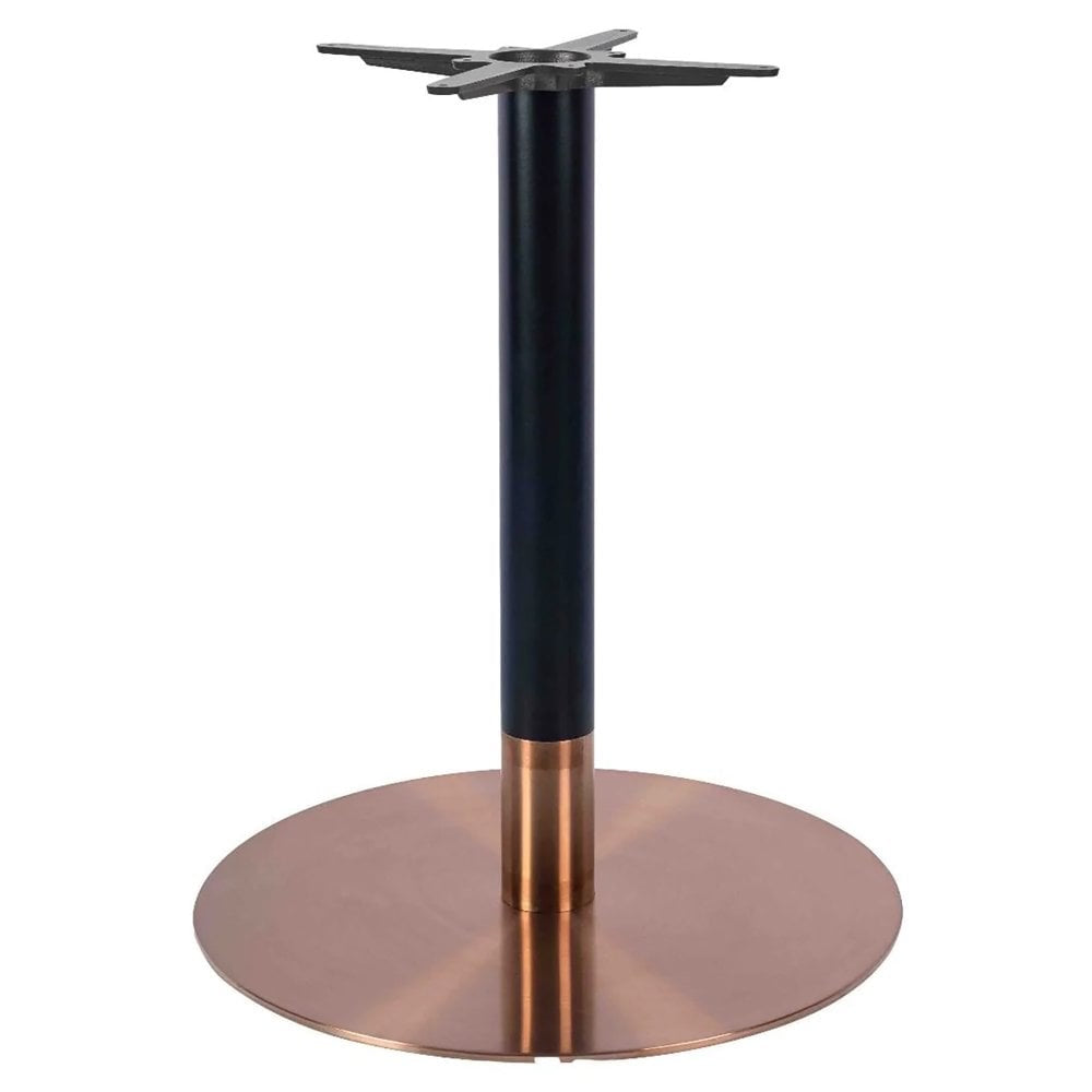Zeus Rose Gold Table Base - Large