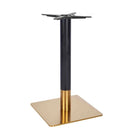 Switch Zeus Square Brass Black Table Base - Small 1 image