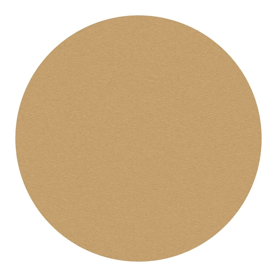 Golden Brushed Metal Restaurant Laminate Table Top - 25mm