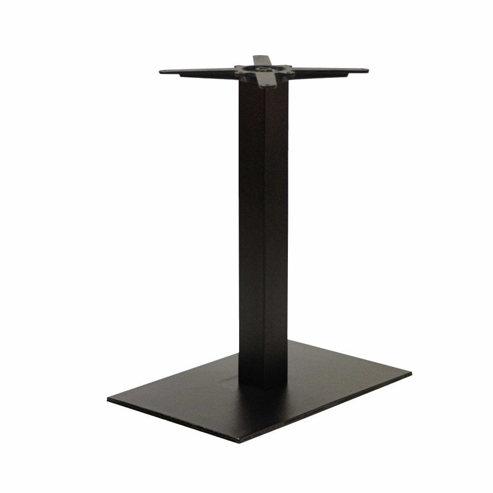 Forza Rectangle Single Pedestal Cast Iron Table Base
