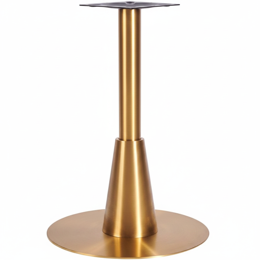 Ares Brass Round Table Base - Large