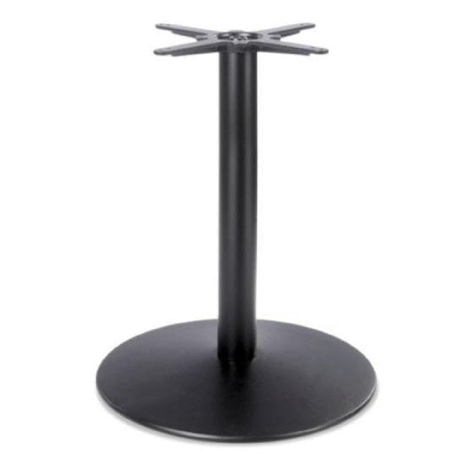 Dome Medium Round Black Cast Iron Table Base