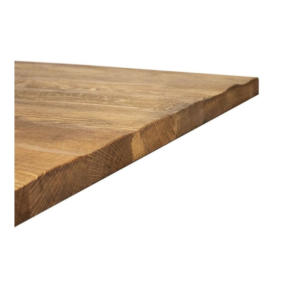Rustic Antique Solid Oak Wood Table Top - 32mm