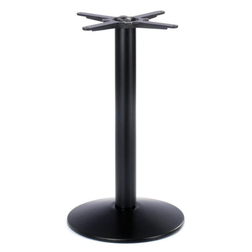 Dome Small Round Black Cast Iron Table Base