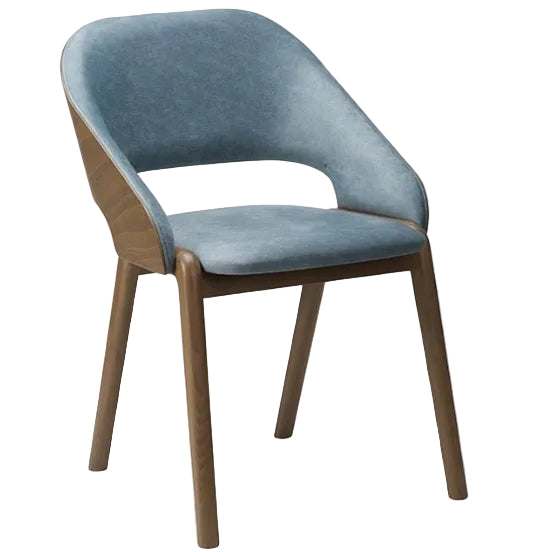 Lane Wooden Upholstered Side Chair