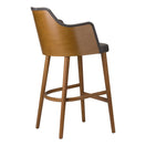 Switch Wave Wooden Upholstered Bar Stool 3 image