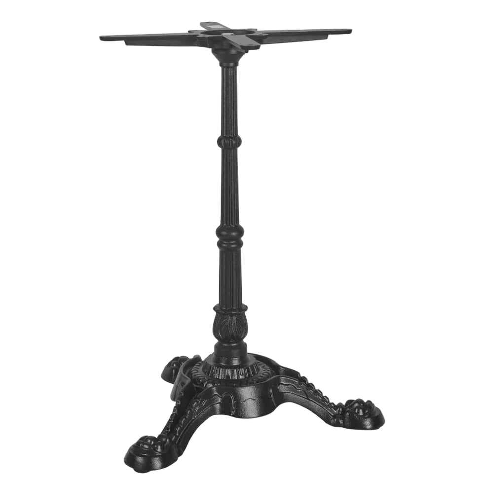 Bistro Ornate Three Leg Outdoor Table Base