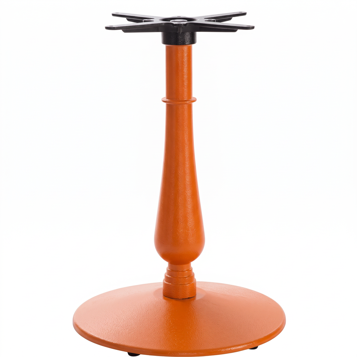 Manor Medium Candelabra Black Cast Iron Table Base - Powdercoated